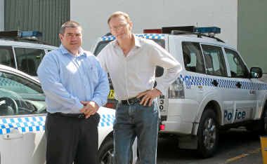 Police Association of NSW northern region executive member Tony King and Member for Clarence Steve Cansdell. The Coalition is promising to boost police numbers across the state. Police Association of NSW northern region executive member Tony King and Member for Clarence Steve Cansdell. The Coalition is promising to boost police numbers across the state.